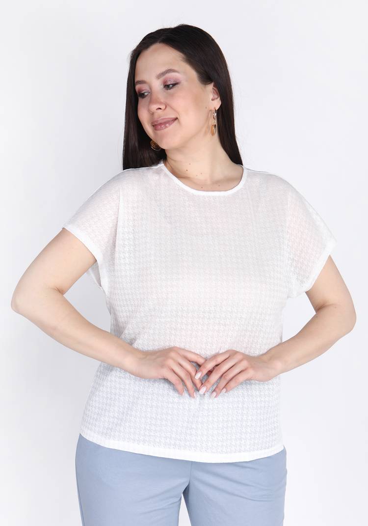 Блуза Легкость бытия шир.  750, рис. 4