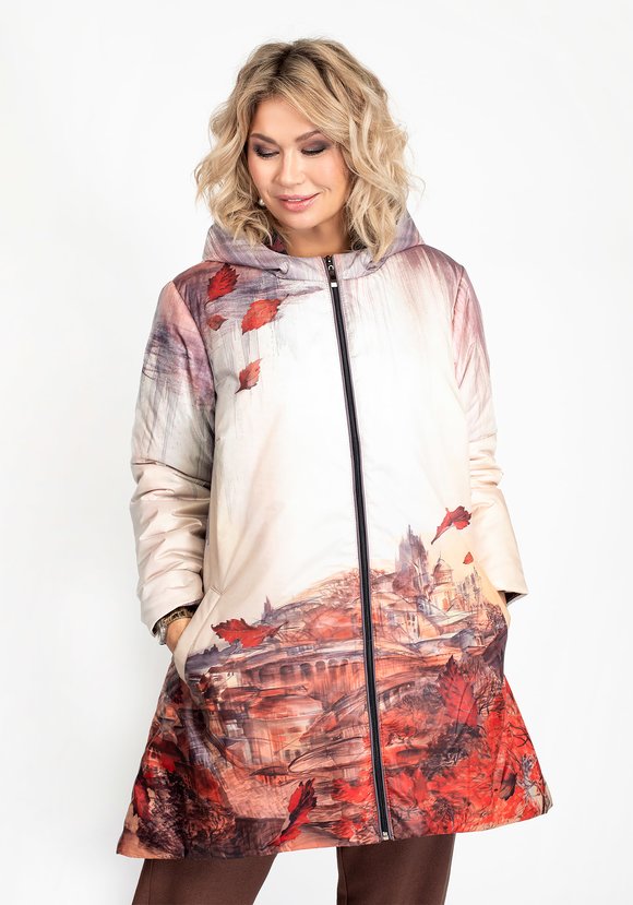 Куртка Прекрасные пейзажи шир.  580, рис. 2