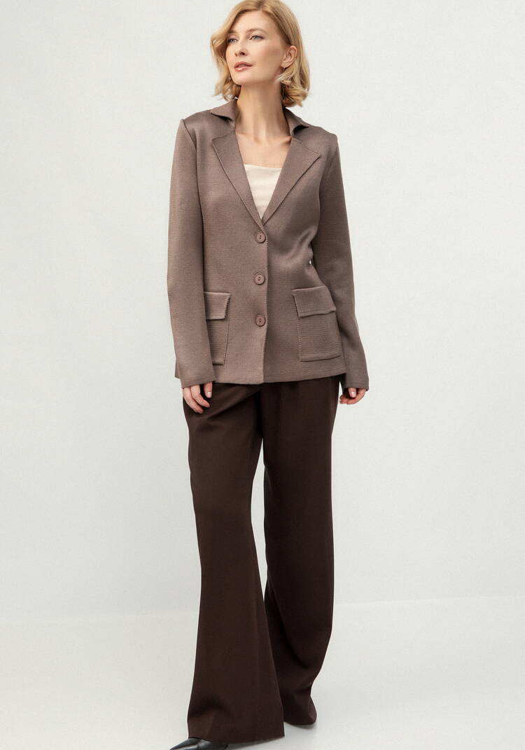 Пиджак с английским воротником шир.  750, рис. 16