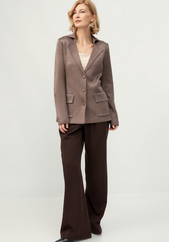 Пиджак с английским воротником шир.  580, рис. 16