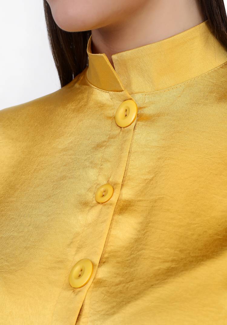 Рубашка с декоративными пуговицами шир.  750, рис. 8