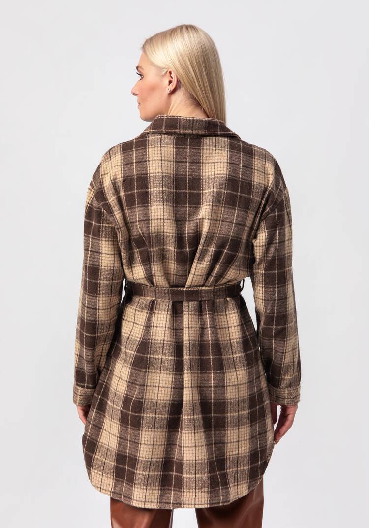 Рубашка удлиненная с поясом шир.  750, рис. 3