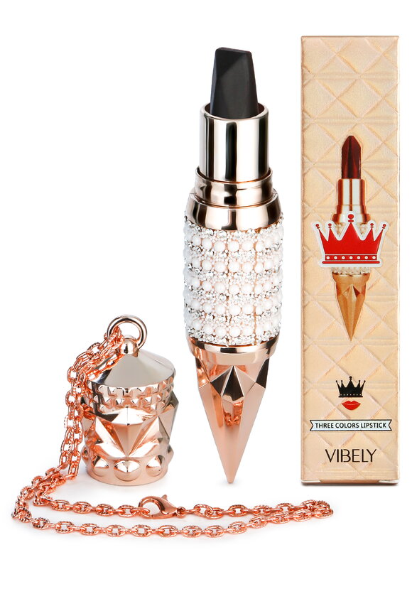 Набор для макияжа (тушь, трехцветная помада) шир.  580, рис. 7