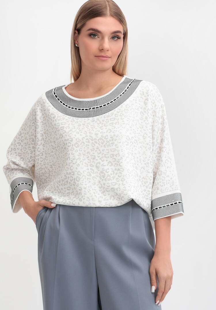 Блуза Ожерелье императрицы шир.  750, рис. 2