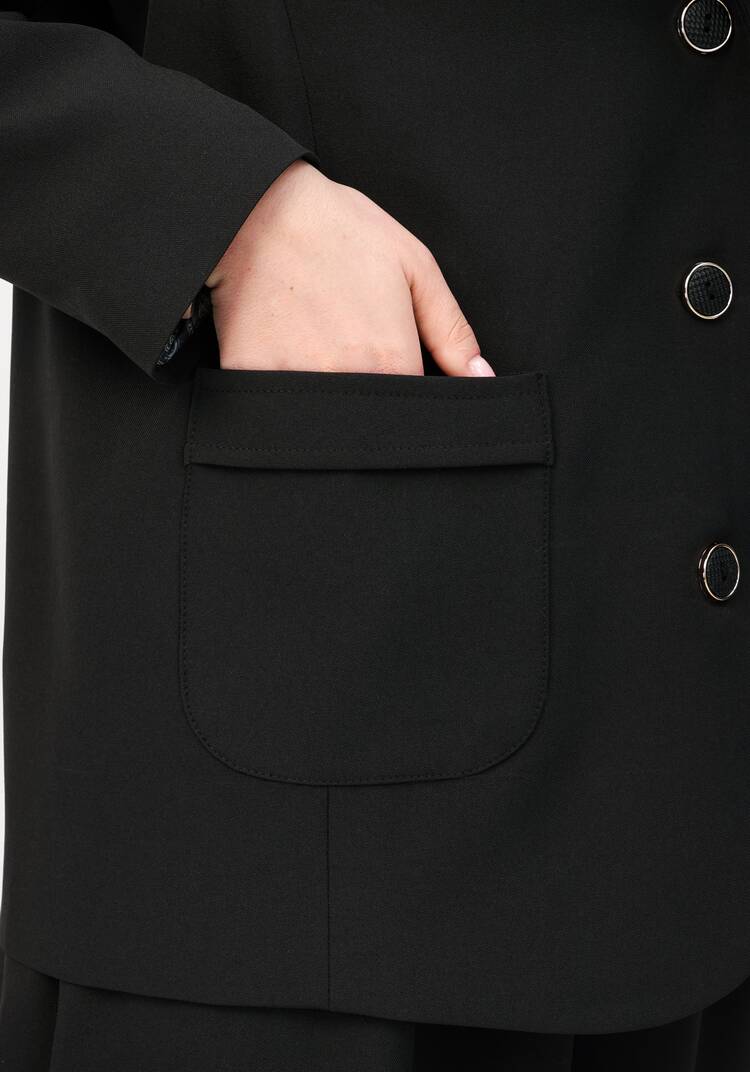 Пиджак однобортный на пуговицах шир.  750, рис. 6