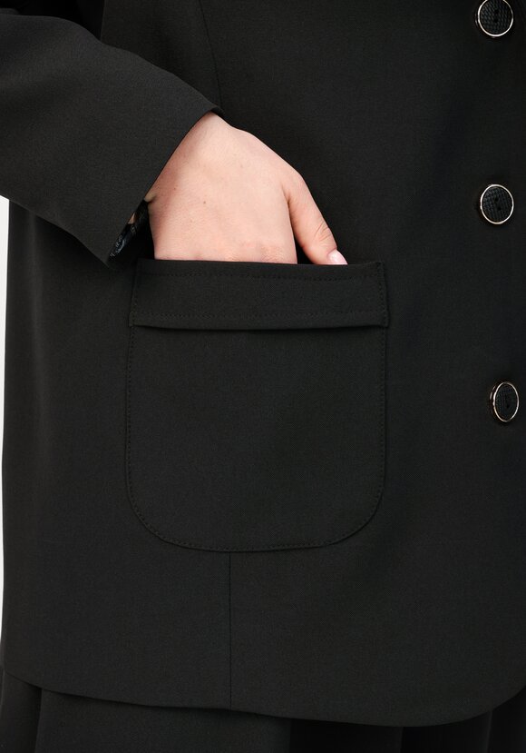 Пиджак однобортный на пуговицах шир.  580, рис. 6