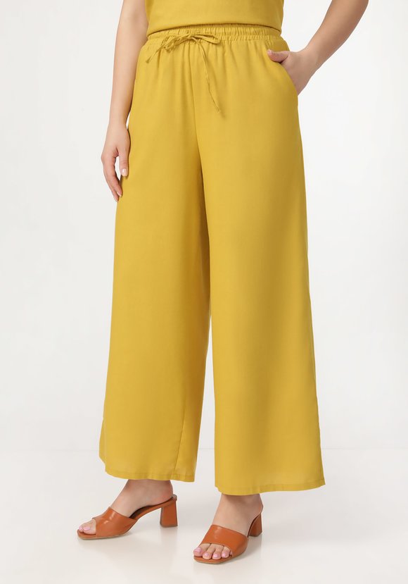 Брюки на резинке со шнурком шир.  580, рис. 5