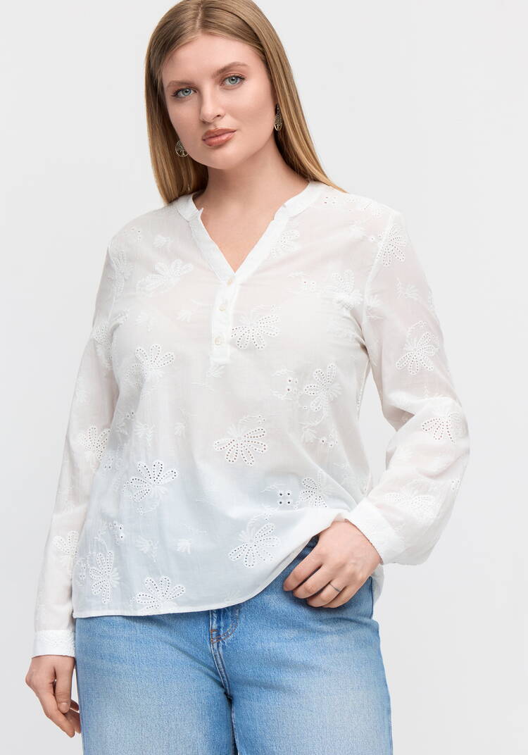 Блуза из шитья Аделин шир.  750, рис. 1