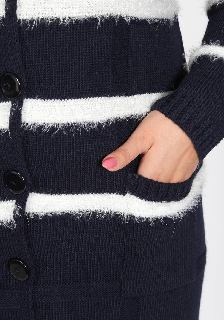 Кардиган удлиненный Селин шир.  750, рис. 6