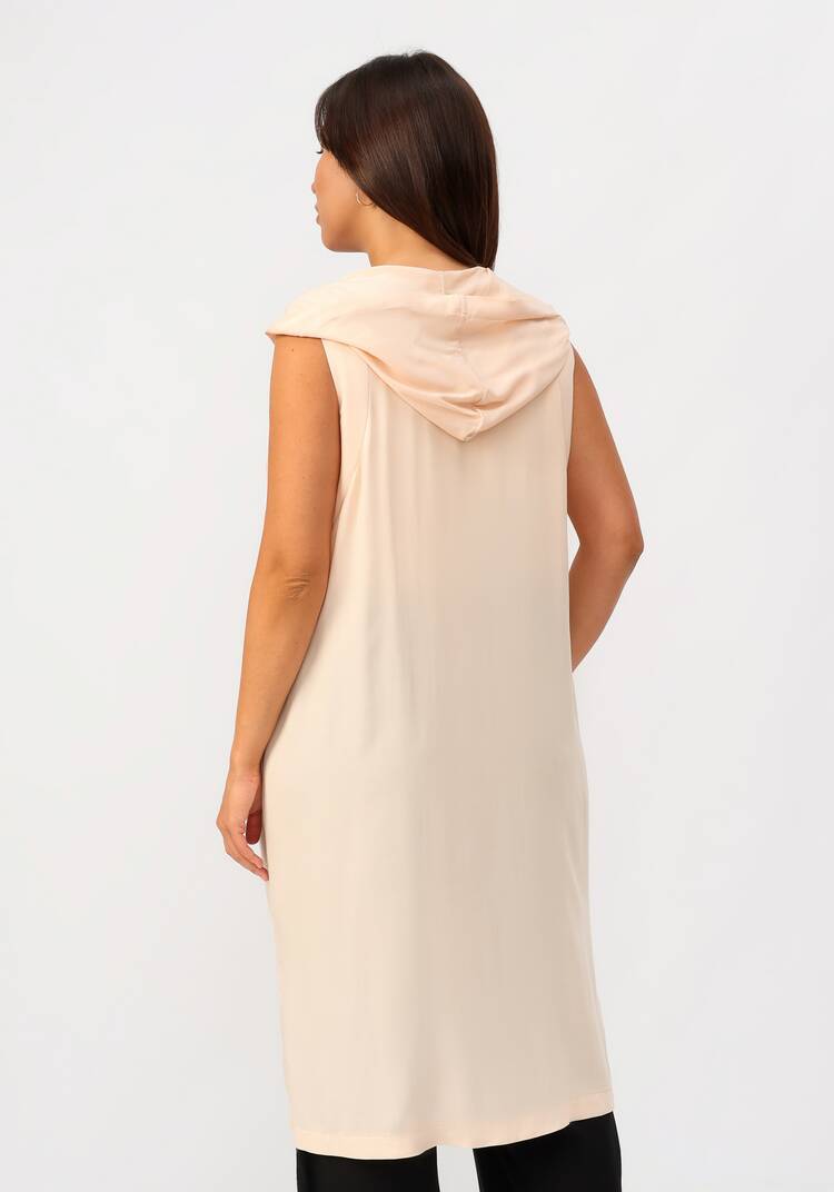 Жилет с капюшоном и карманами шир.  750, рис. 20