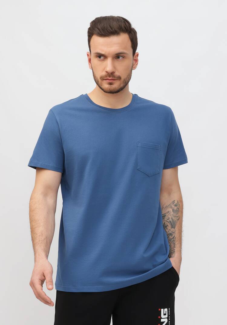 Футболка с накладным карманом шир.  750, рис. 13