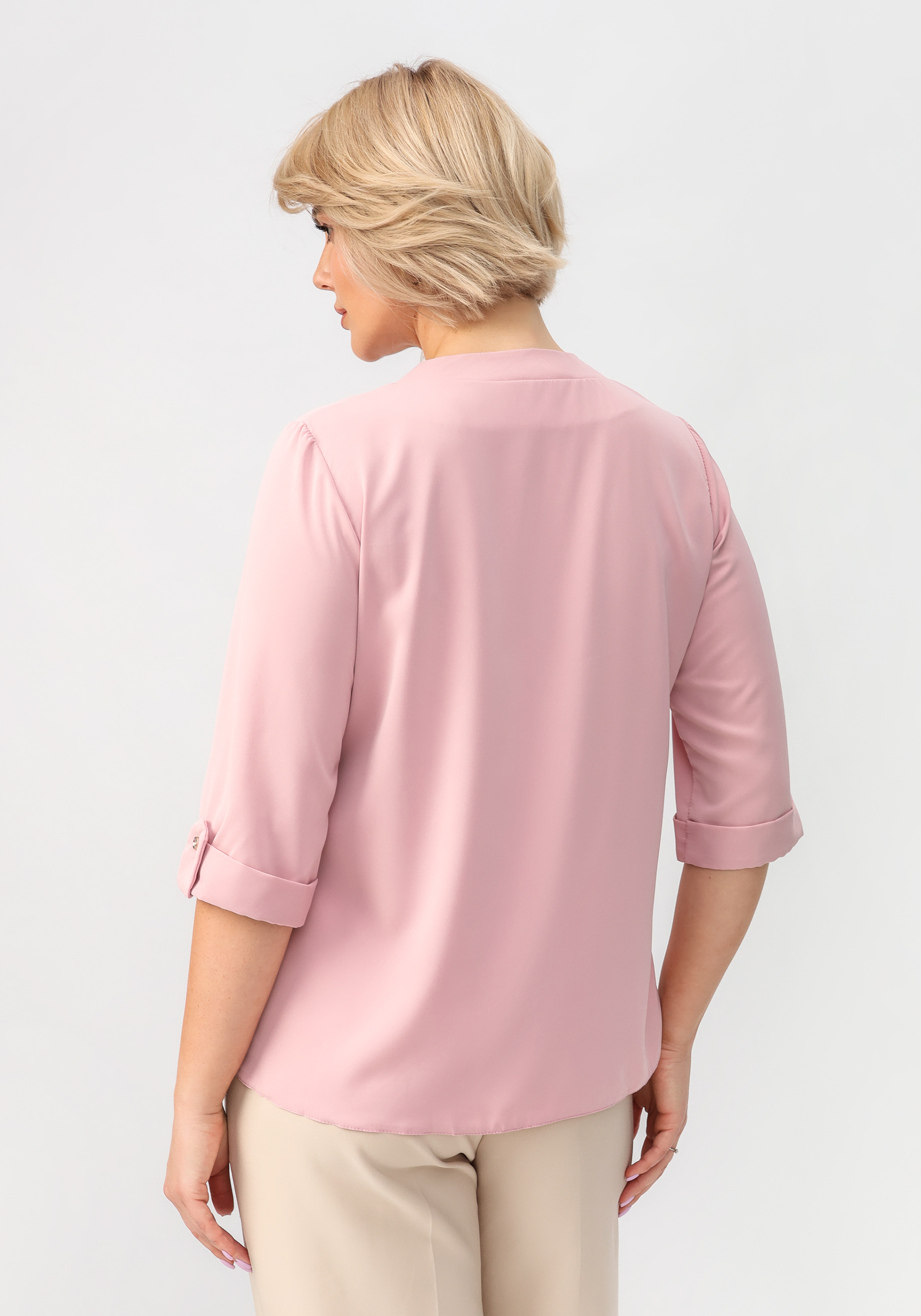 Блуза "Сабина" No name, цвет белый, размер 56 - фото 8