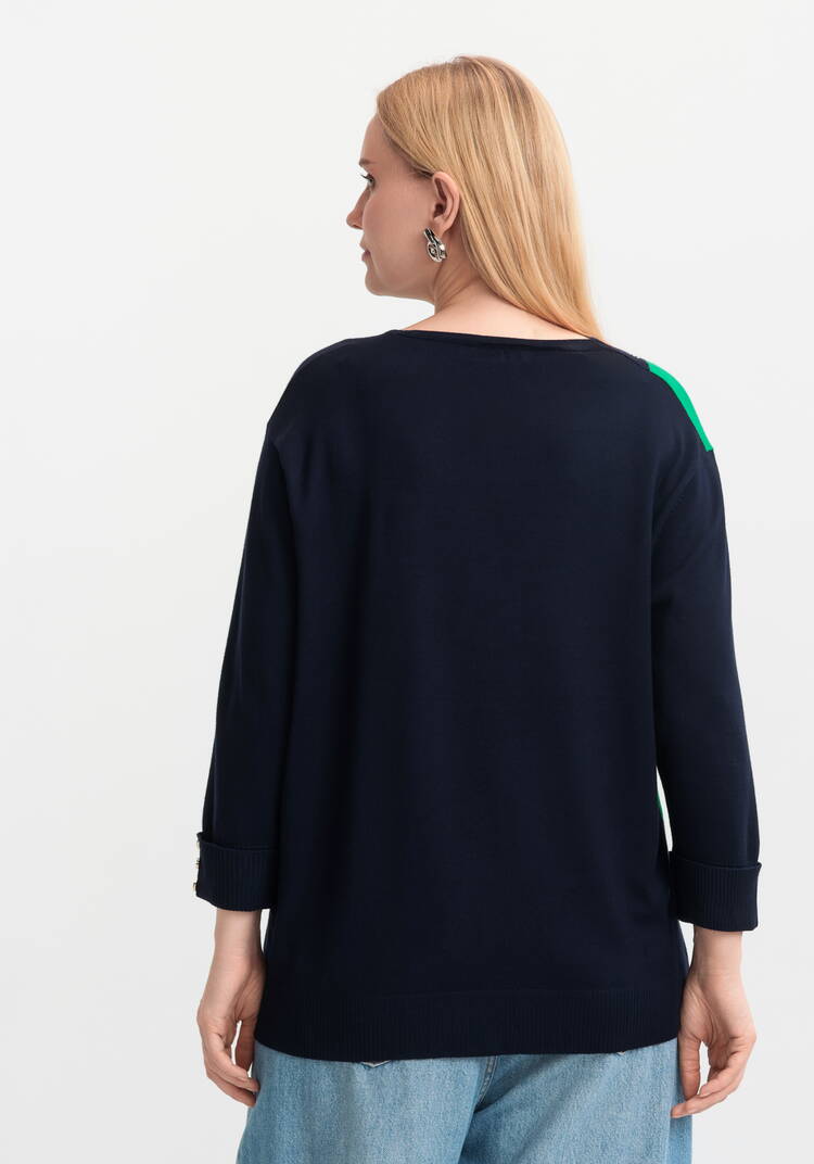 Джемпер Галактика на плечах шир.  750, рис. 30