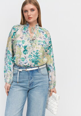 Блуза Акварельный этюд