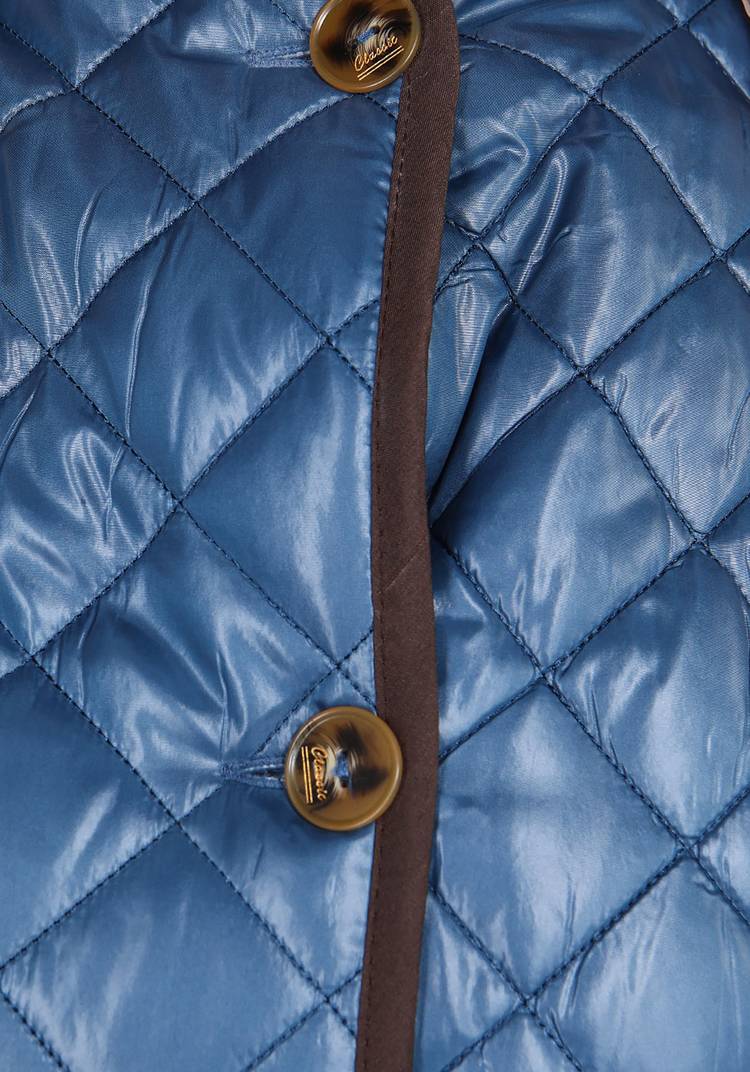 Пальто с окантовкой контрастной лентой шир.  750, рис. 7