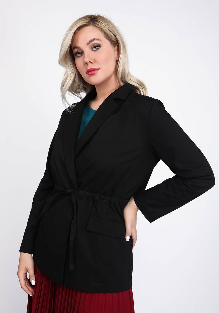 Жакет Стильный кэжуал шир.  750, рис. 17