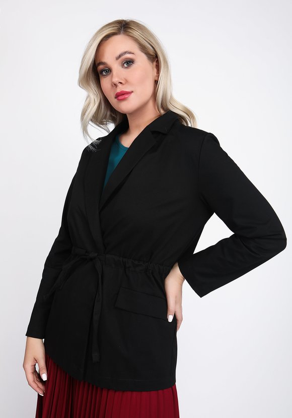 Жакет Стильный кэжуал шир.  580, рис. 17