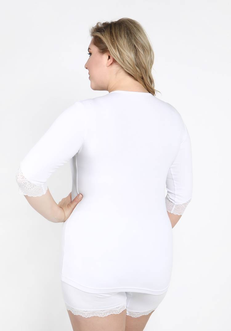Майка с рукавом 3/4 Кармен шир.  750, рис. 3