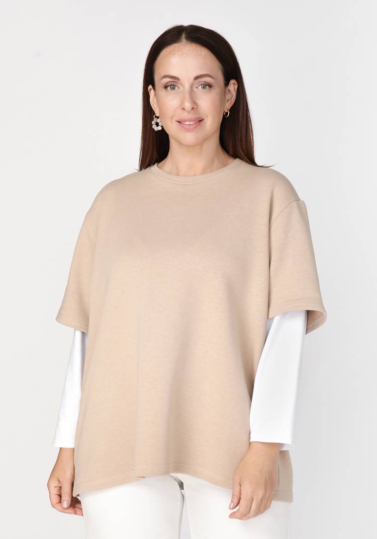 Толстовка с отрезным рукавом шир.  750, рис. 5