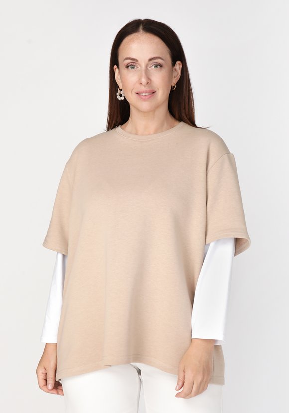 Толстовка с отрезным рукавом шир.  580, рис. 5