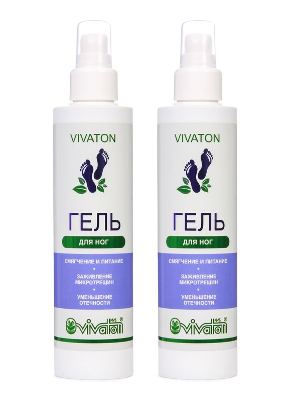 Гель для ног Виватон, 2 шт. шир.  580, рис. 1