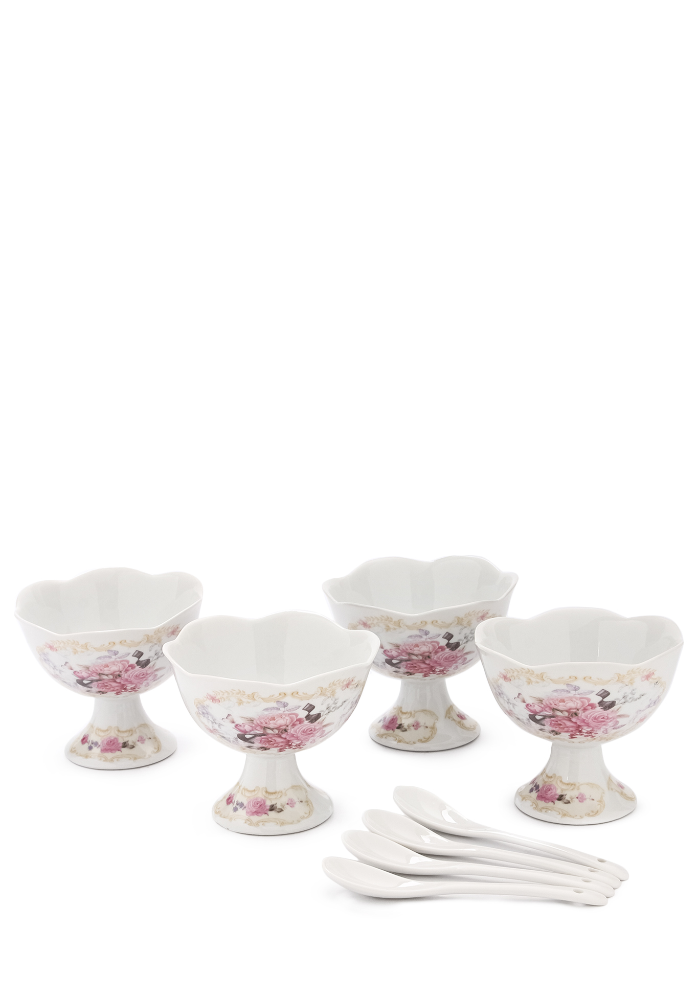 

Набор из 4-х креманок с ложками "Debora"