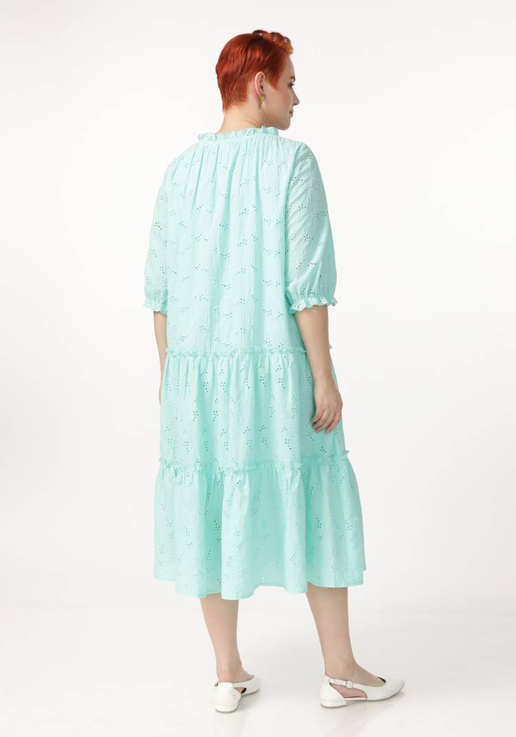 Платье ярусное свободного кроя шир.  750, рис. 19