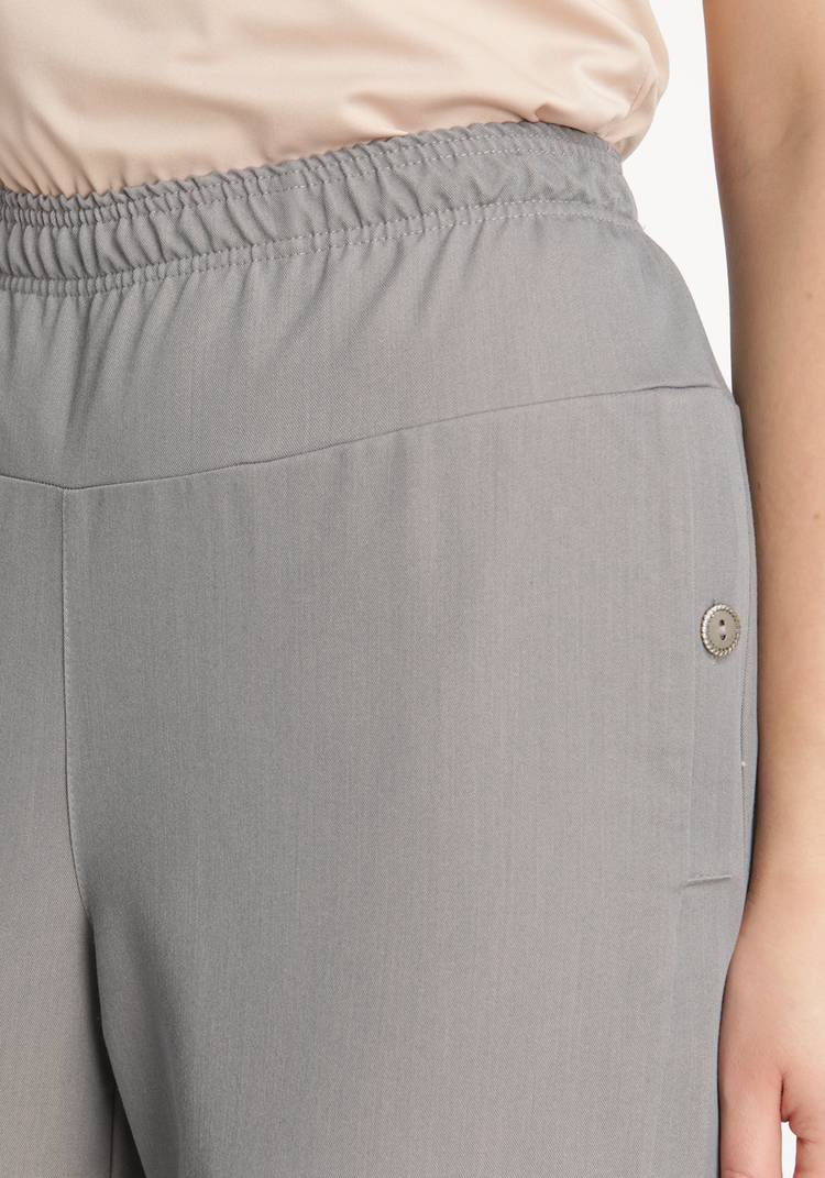 Брюки на резинке высокой посадки шир.  750, рис. 8