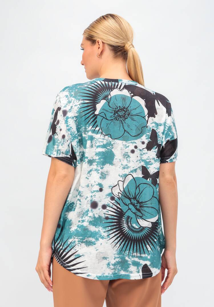 Футболка со стразами Мелисса шир.  750, рис. 23