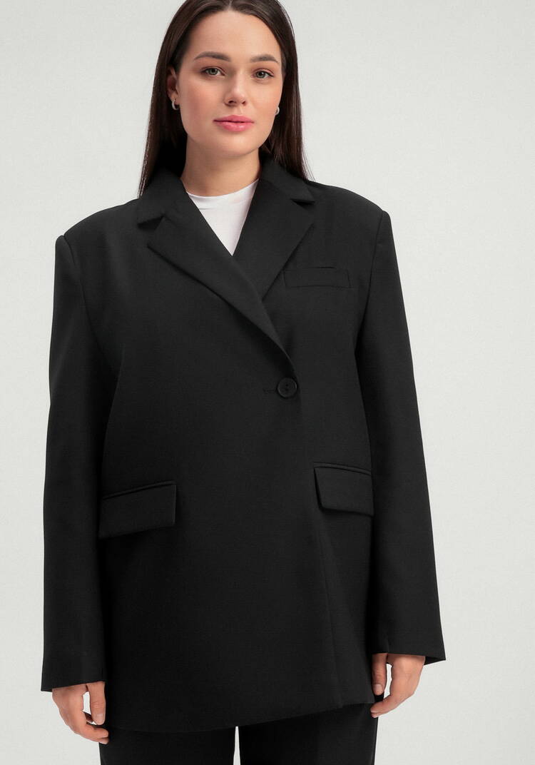 Пиджак с разрезом по спинке шир.  750, рис. 13