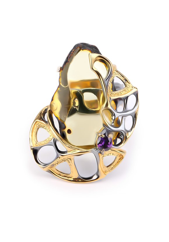 Кольцо серебряное Илана шир.  580, рис. 1