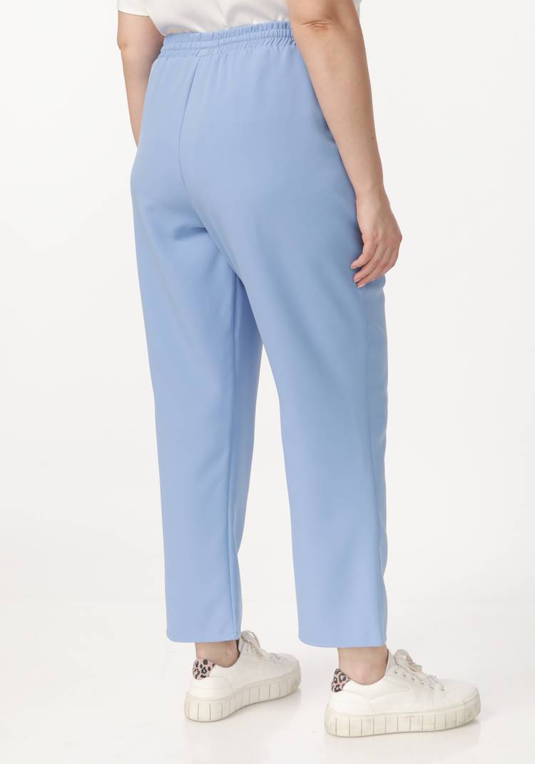 Брюки-бананы свободного кроя с карманами шир.  750, рис. 6