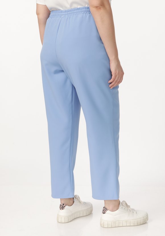 Брюки-бананы свободного кроя с карманами шир.  580, рис. 6