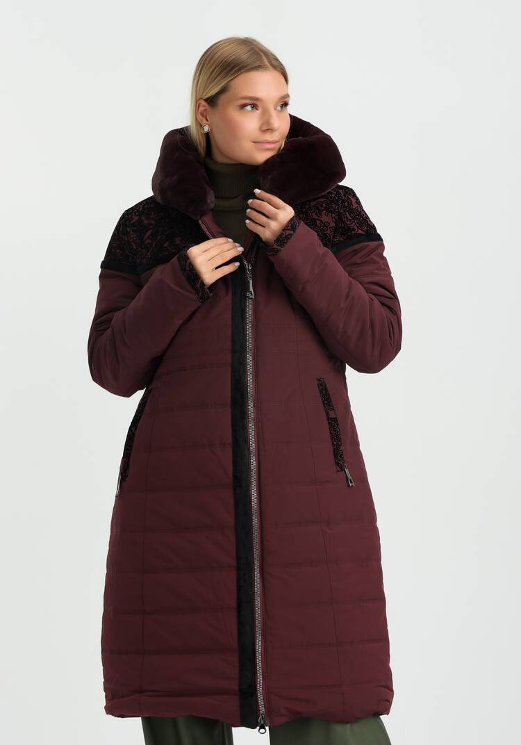 Куртка с принтом из флока шир.  750, рис. 16