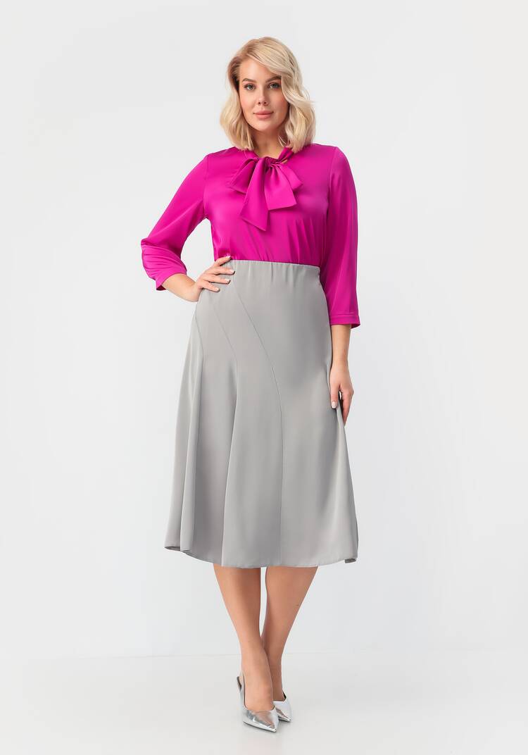 Юбка с декоративными складками шир.  750, рис. 10