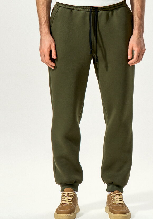 Брюки утеплённые из футера на резинке шир.  580, рис. 10