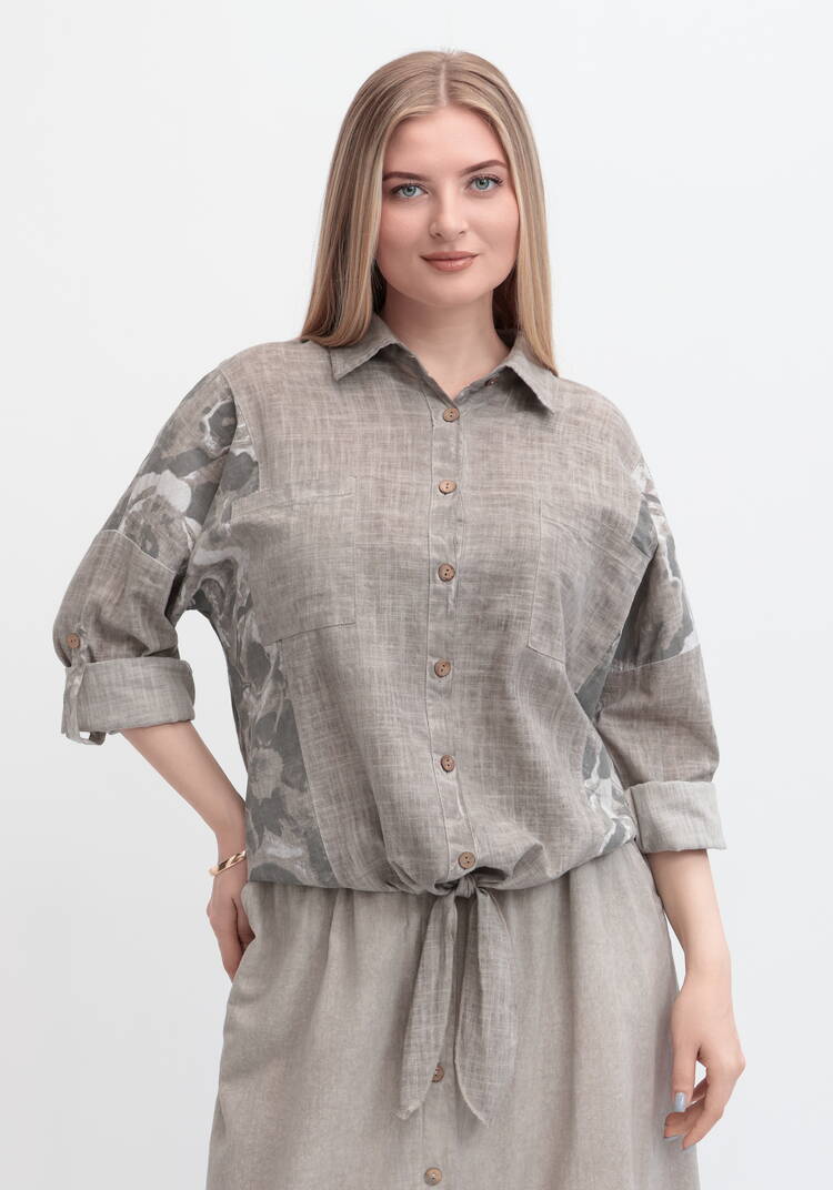 Блуза Фаина шир.  750, рис. 6