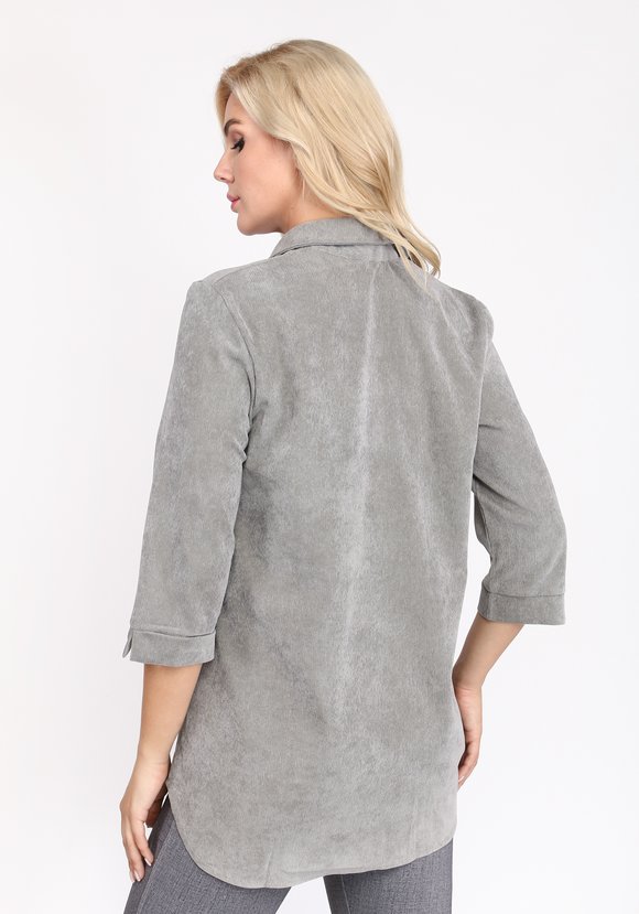 Блуза Вельветовая радость шир.  580, рис. 2