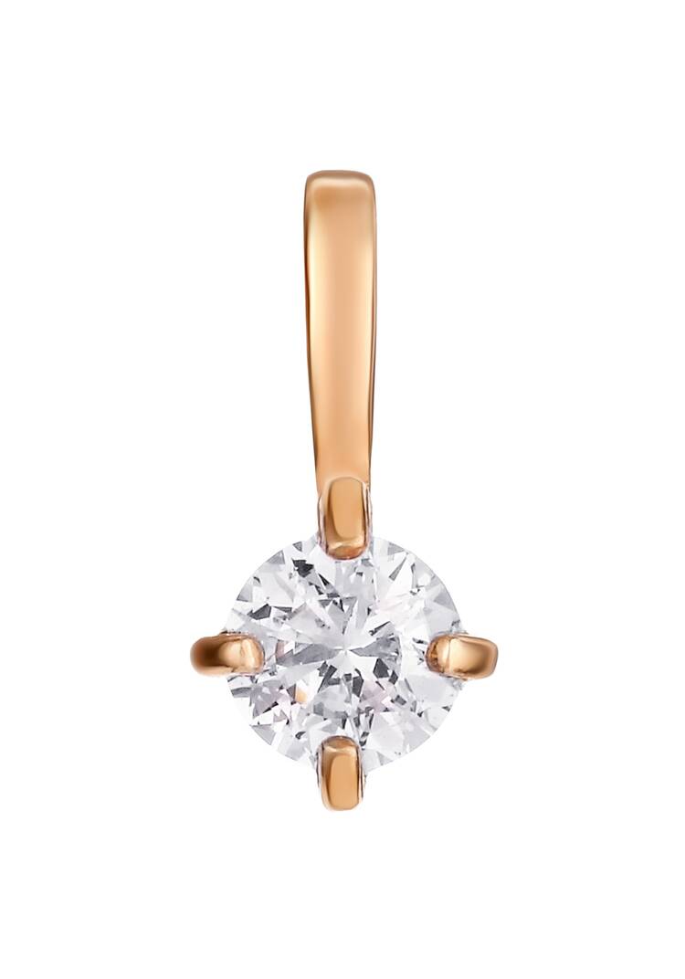 Подвеска серебряная Нежная фантазия шир.  750, рис. 1