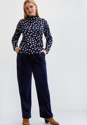 Брюки вельветовые утепленные