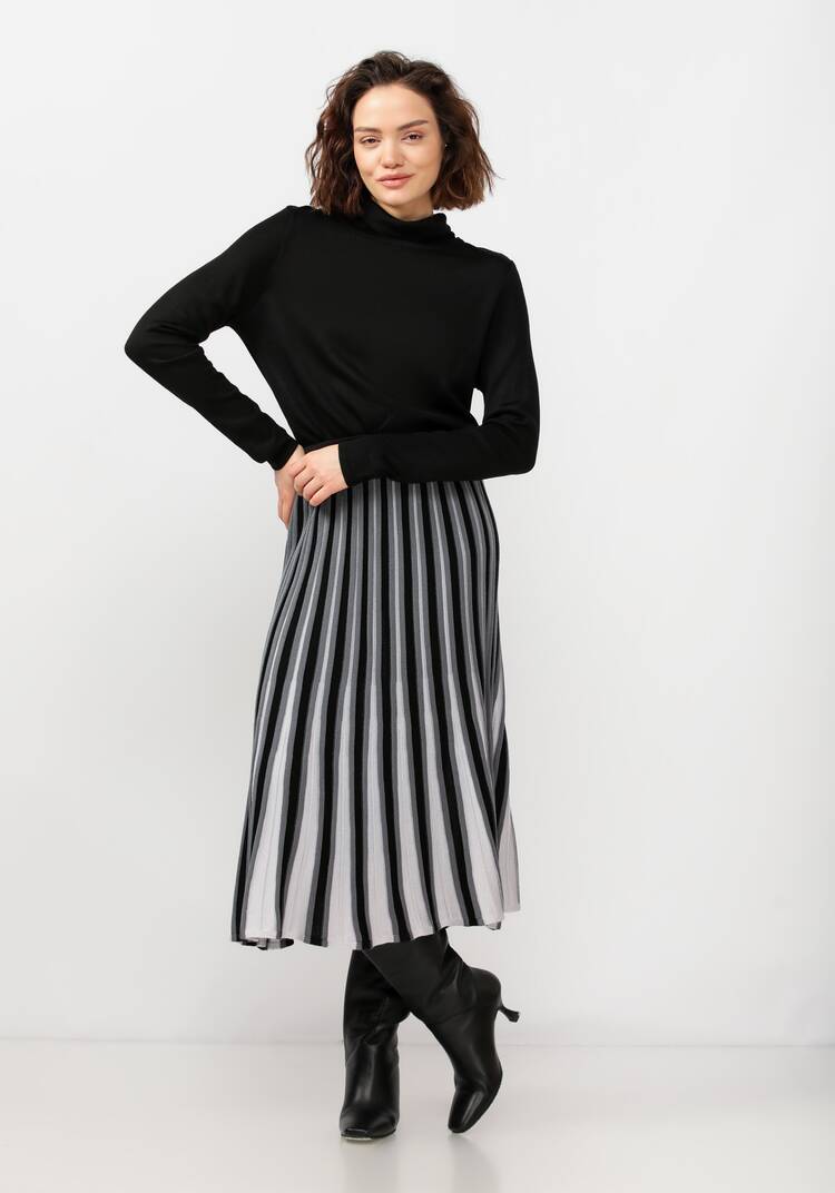 Юбка плиссе мультиколор шир.  750, рис. 12