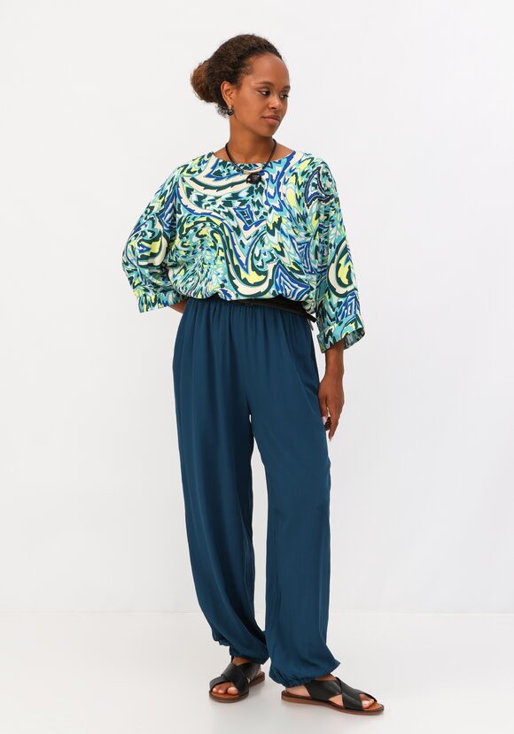 Брюки-шаровары на резинке шир.  580, рис. 7