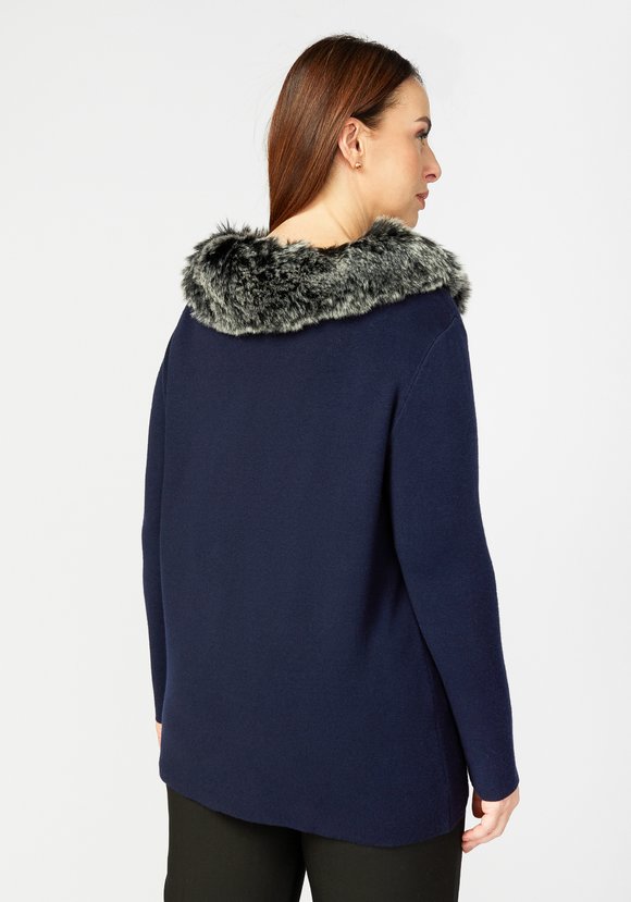 Джемпер со съемным воротником шир.  580, рис. 7