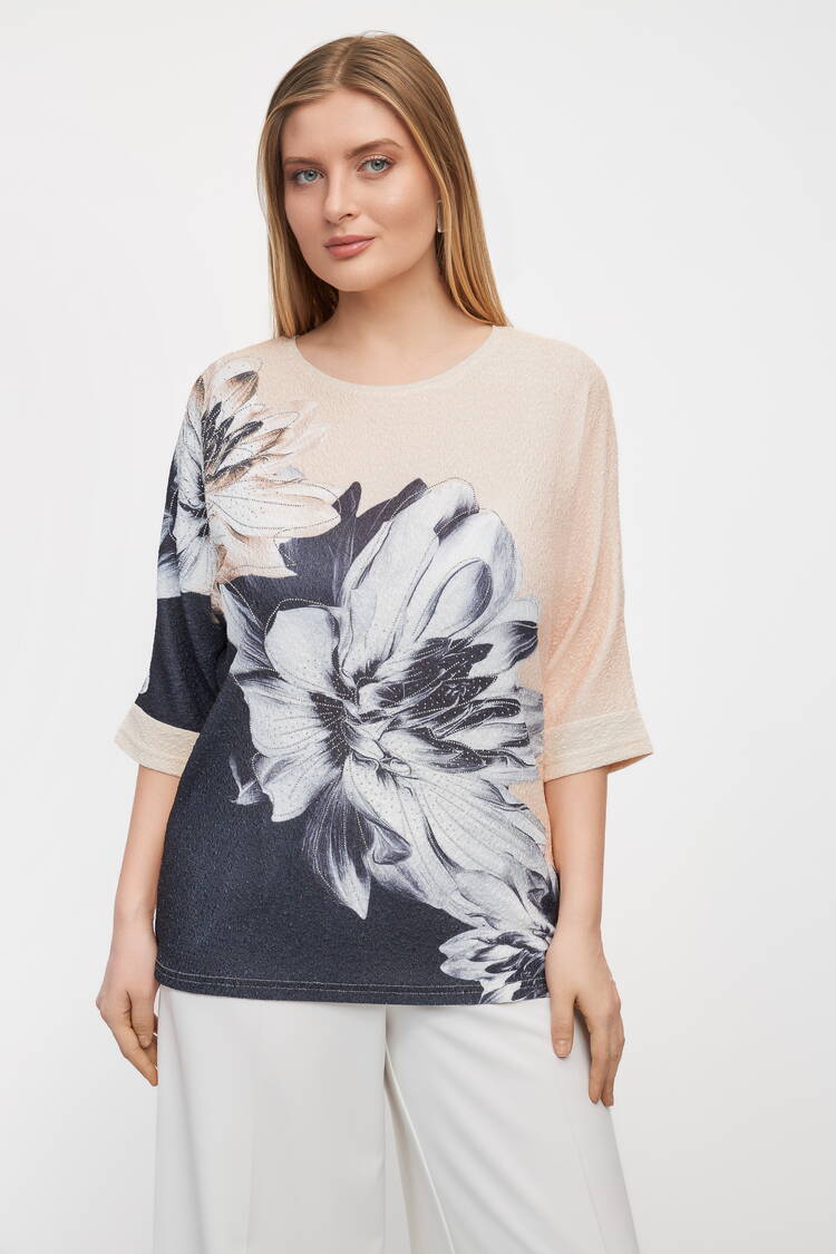 Джемпер Лунный свeт шир.  750, рис. 16