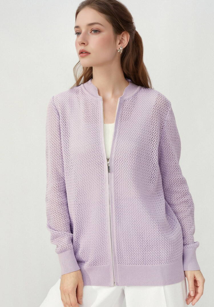 Бомбер ажурный на свободу движения шир.  750, рис. 4