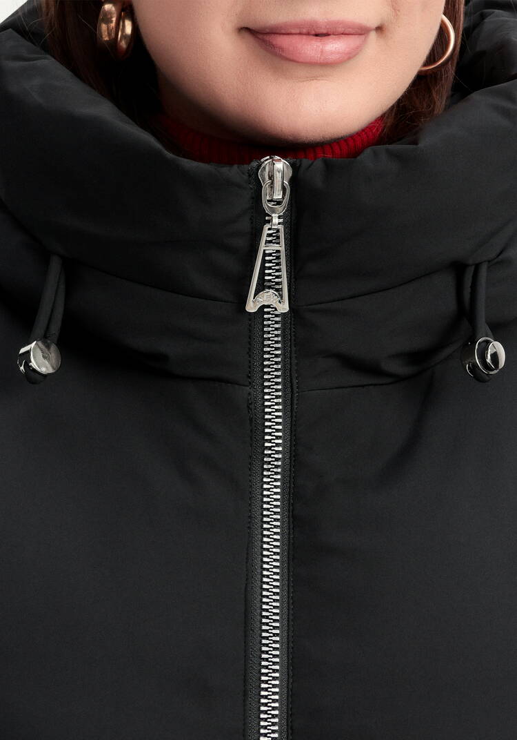 Пуховик с боковыми карманами на молнии шир.  750, рис. 6