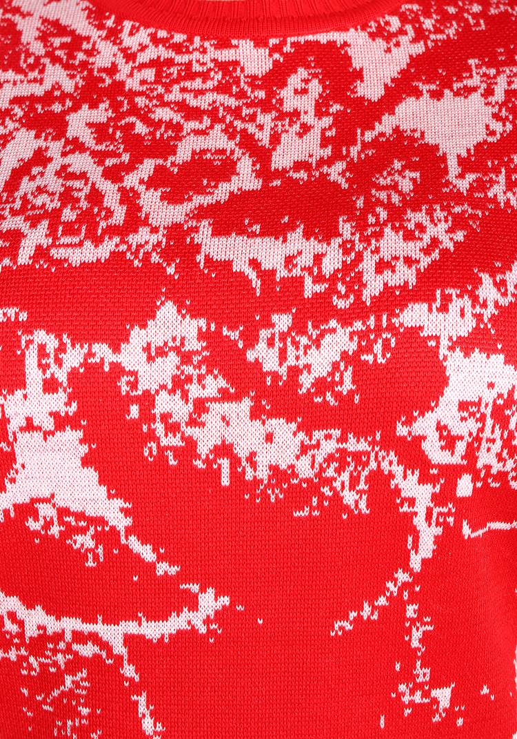 Туника свободного кроя с цветочным орнаментом шир.  750, рис. 4