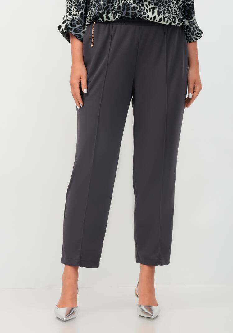 Брюки прямые на резинке по поясу шир.  750, рис. 17