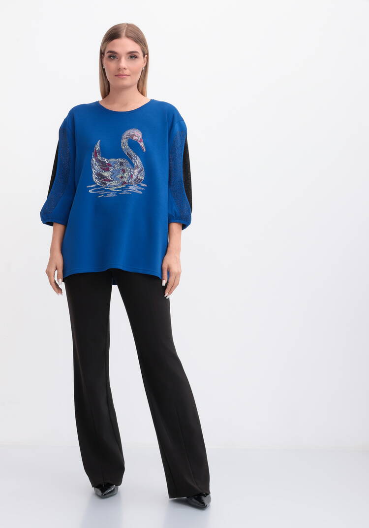 Блуза Грациозная лeди шир.  750, рис. 8