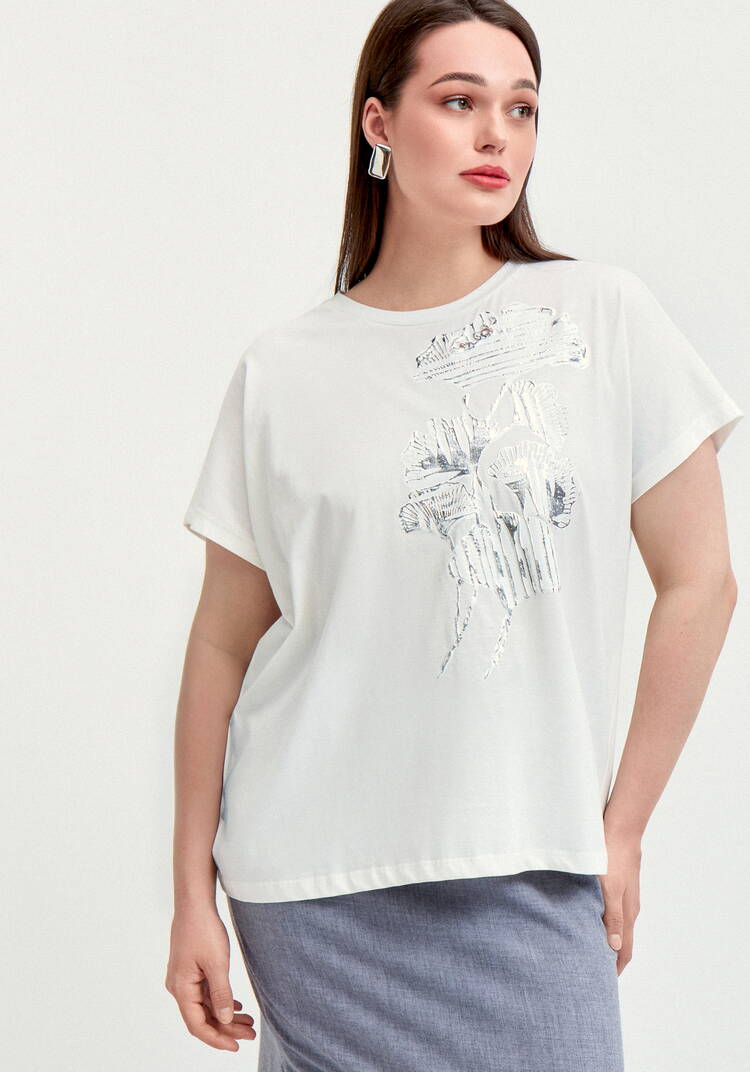 Футболка с металлизированным напылением шир.  750, рис. 6